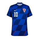 Camisa Seleção Croácia Torcedor Masculina 24/25 Modrić 10  - Azul