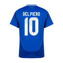 Camisa Seleção Itália  Torcedor Masculino 24/25 Del Piero 10 - Azul