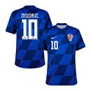 Camisa Seleção Croácia Torcedor Masculina 24/25 Modrić 10  - Azul