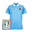 Camisa Seleção Bélgica Torcedor Masculina 24/25 Patch Euro  - Azul