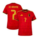 Camisa Seleção Bélgica Tocedor Home 2025/26 De Bruyne 7