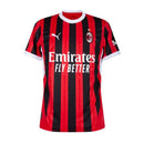 Camisa Milan Home 24/25 Torcedor Ronaldinho 80  Masculino (Personalização Ídolo)