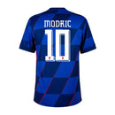 Camisa Seleção Croácia Torcedor Masculina 24/25 Modrić 10  - Azul